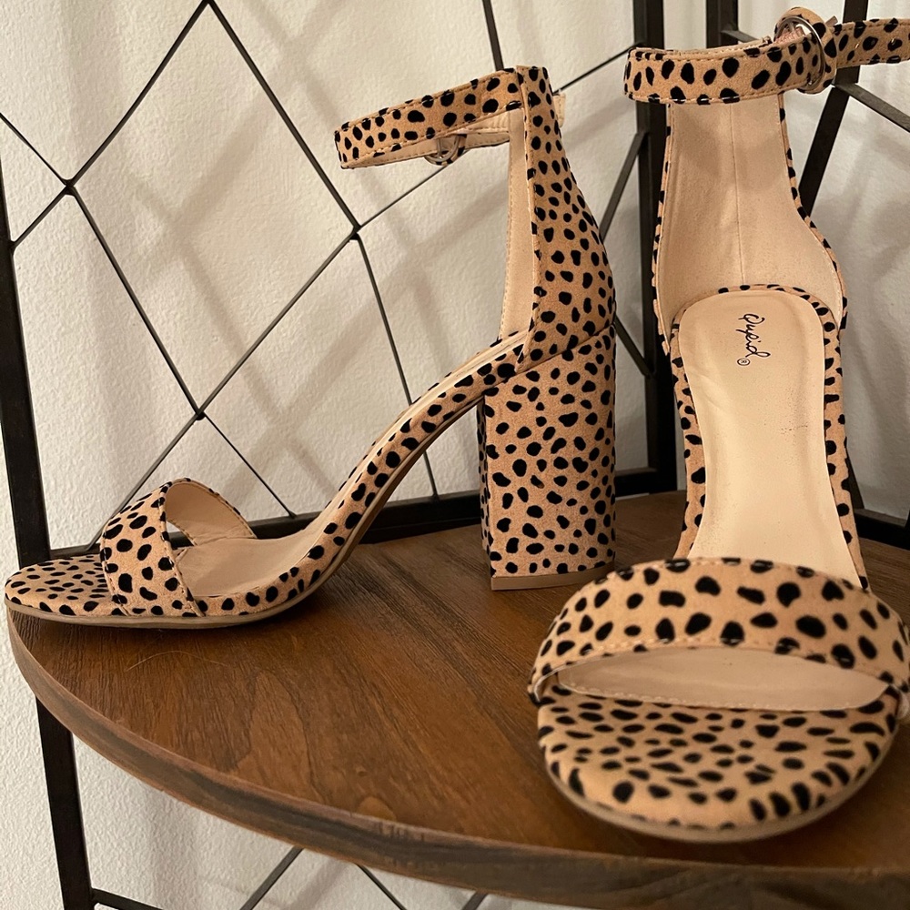 Forever 21 - Cheetah Print Block Heel